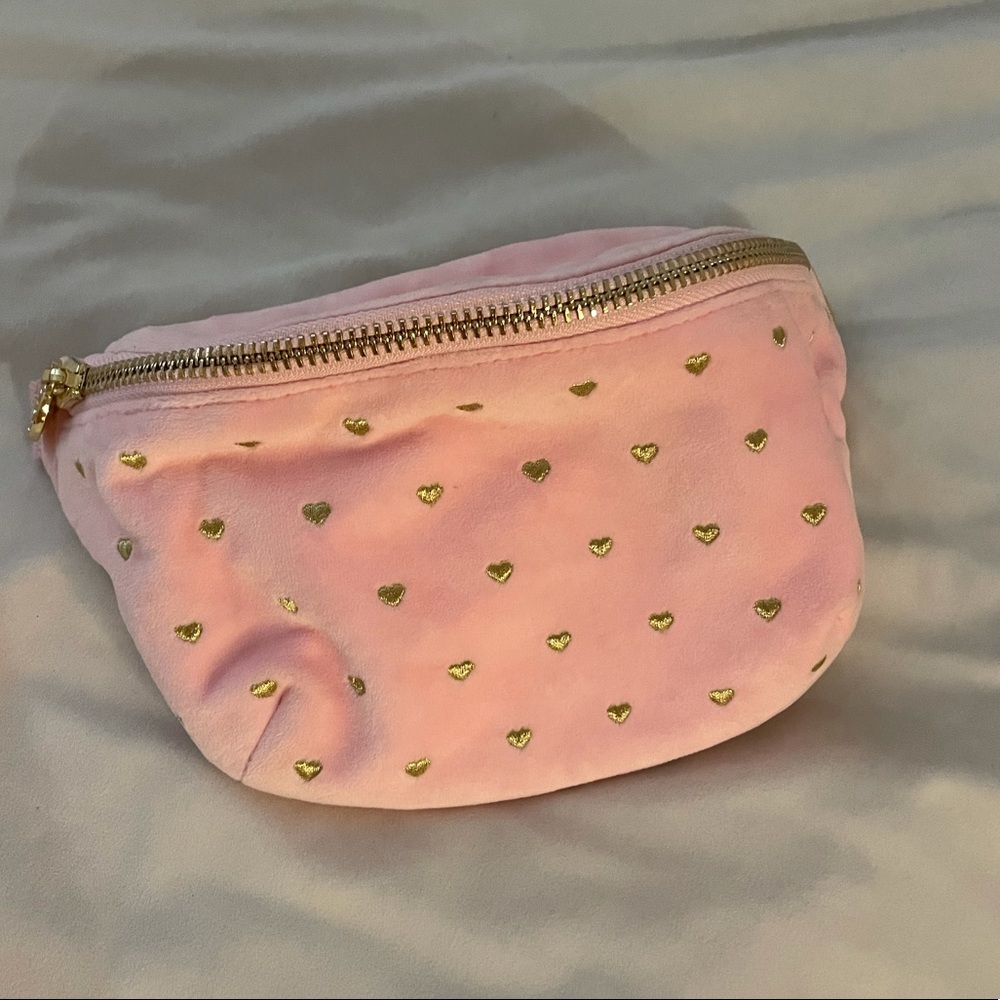 Stoney Clover Pink Velvet Fanny Pack